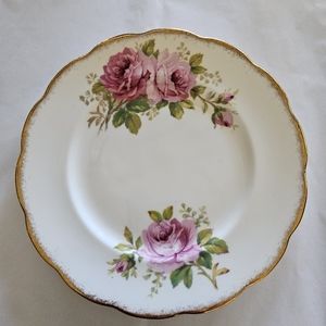 Dessert plate - Royal Albert "American Beauty"